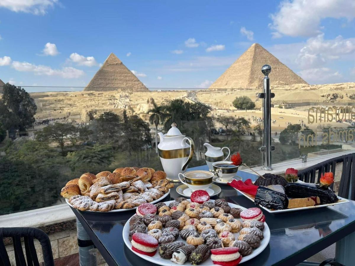Hotel Panorama View Pyramids Kafret el-Gabal Exteriér fotografie