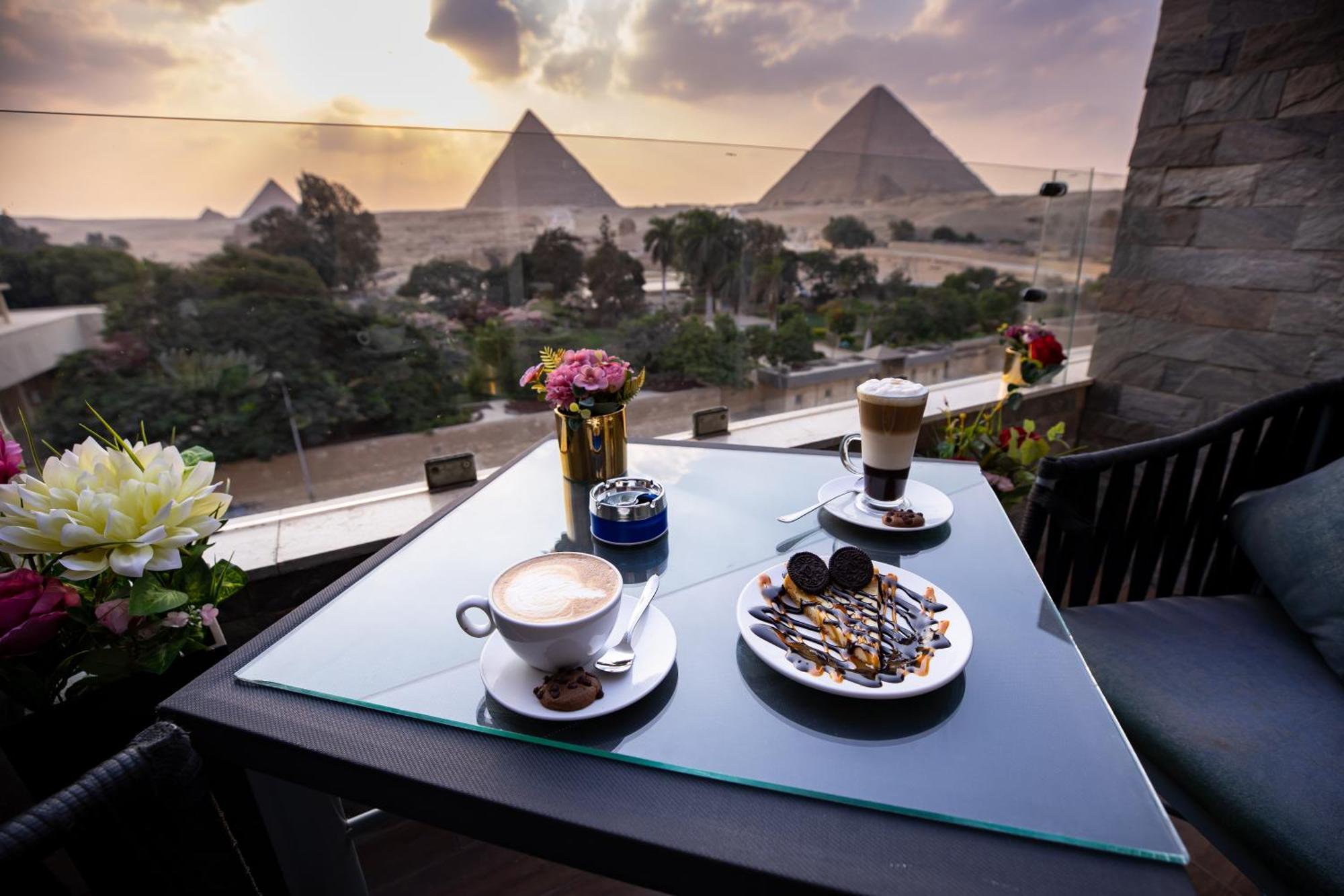 Hotel Panorama View Pyramids Kafret el-Gabal Exteriér fotografie