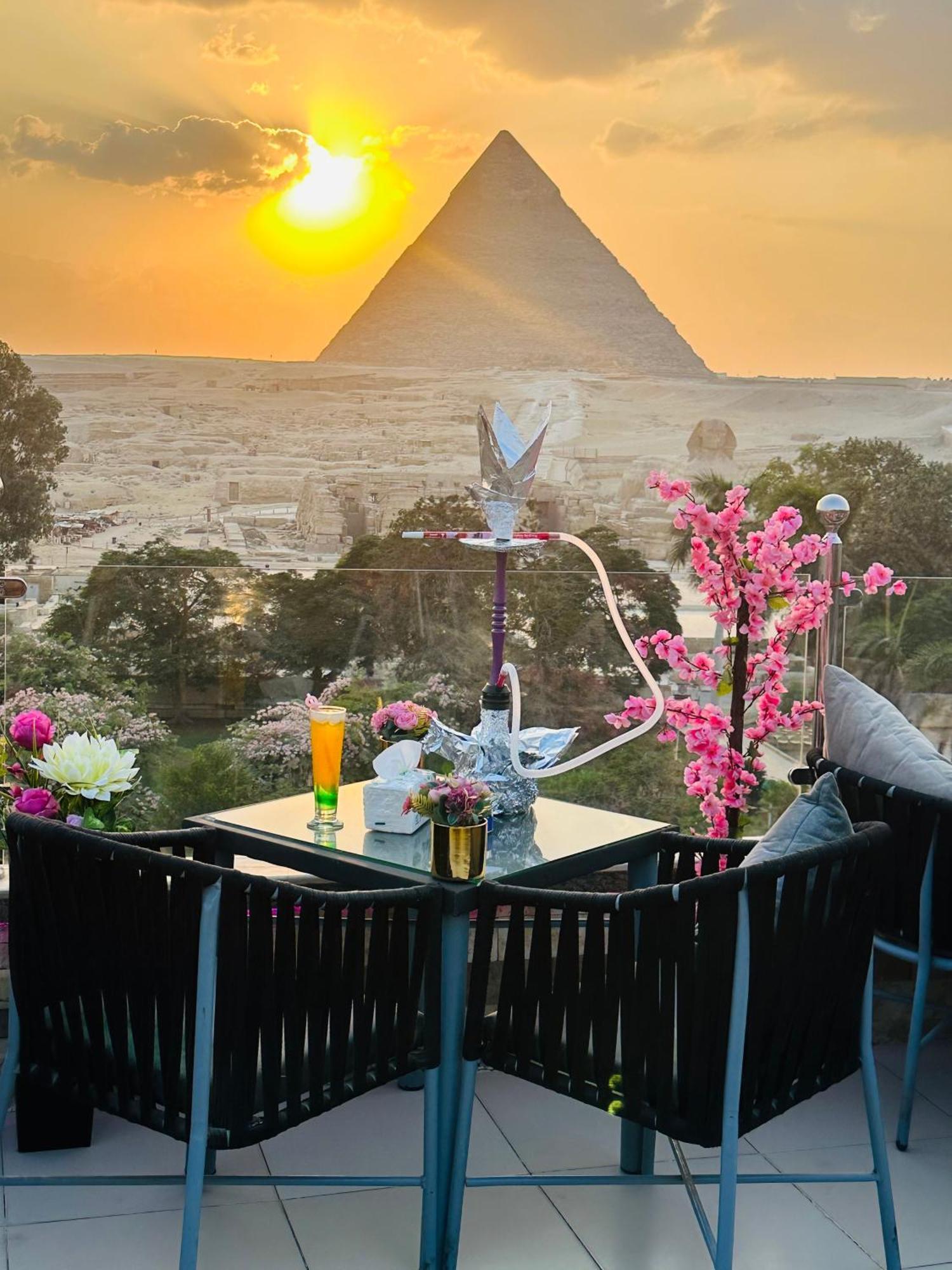 Hotel Panorama View Pyramids Kafret el-Gabal Exteriér fotografie