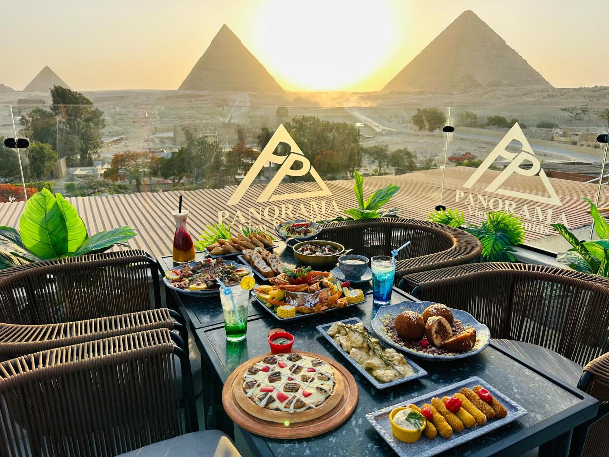 Hotel Panorama View Pyramids Kafret el-Gabal Exteriér fotografie